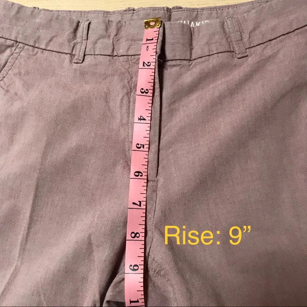 Gap Broken-in Straight Khakis in Neon Pink- 00Petite - Picture 4 of 6